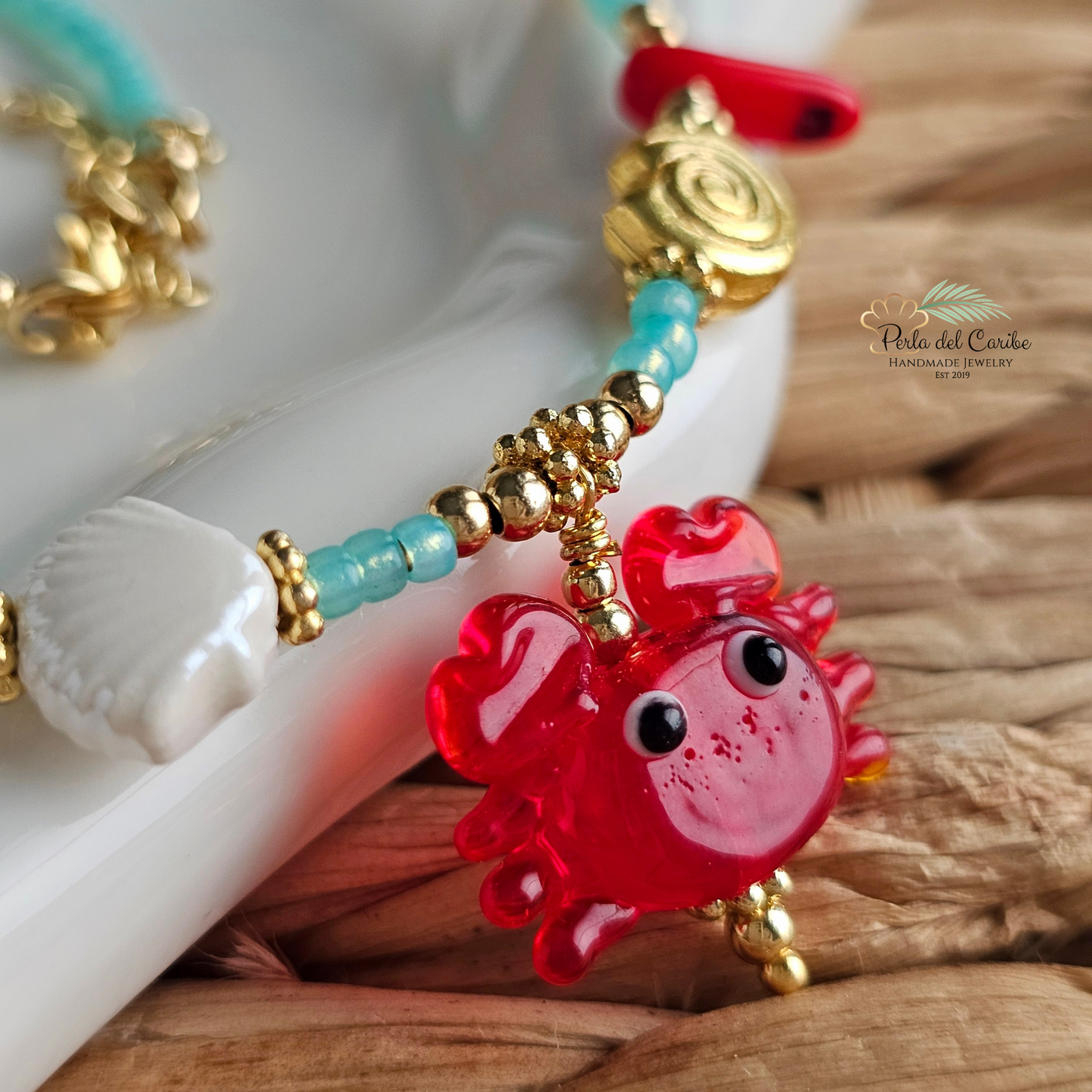 Sebastian Crab Necklace
