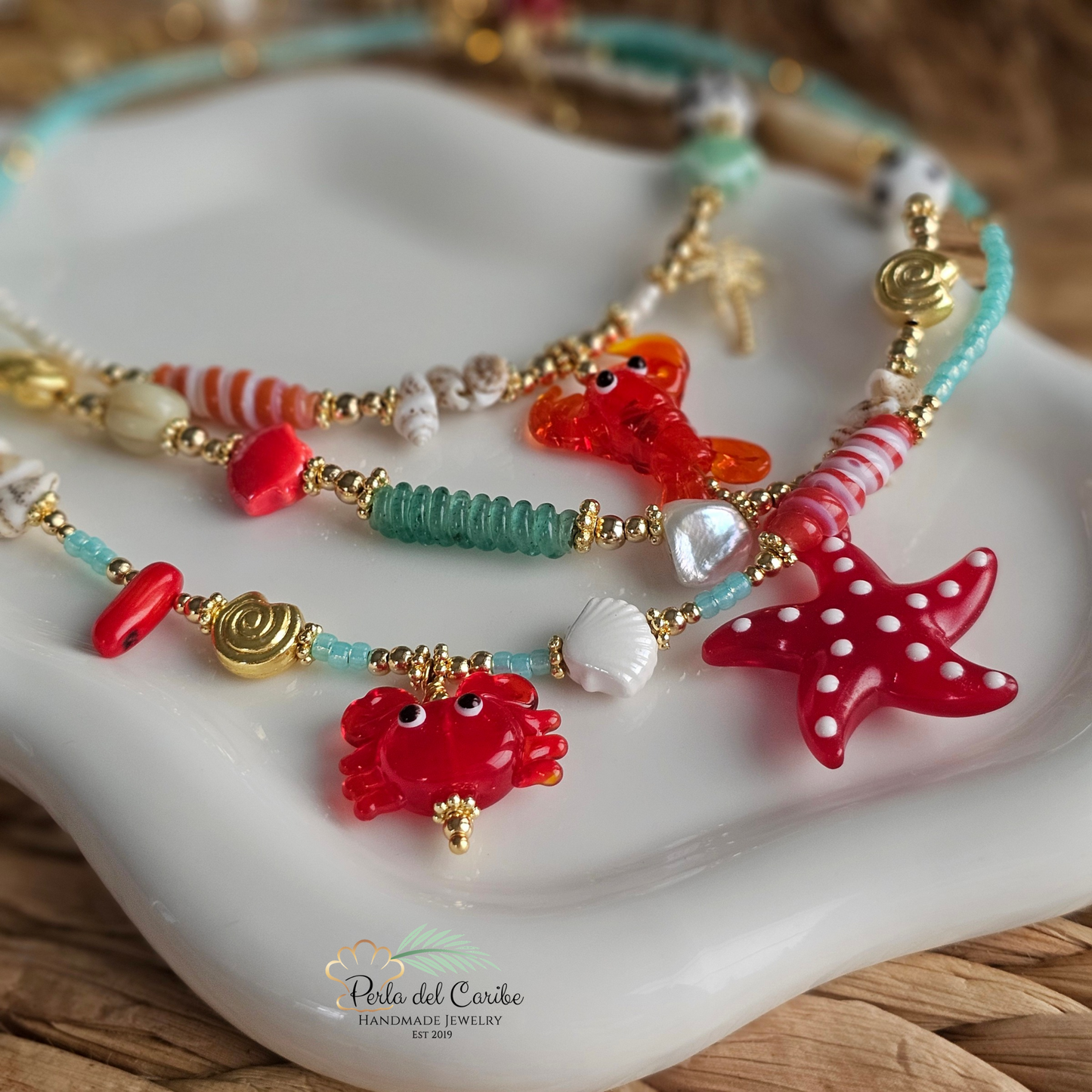 Sebastian Crab Necklace
