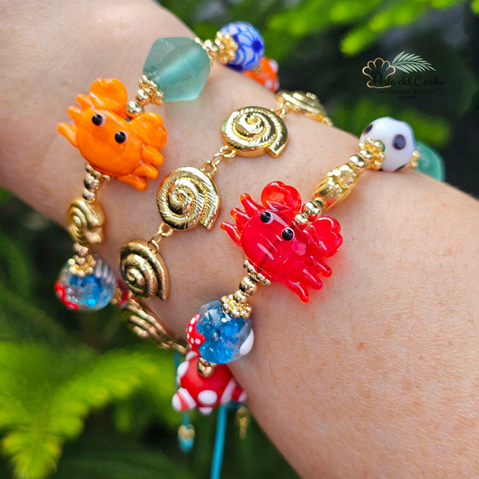 Crab Cord Bracelet