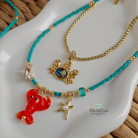 Abalone Shell Crab Chain