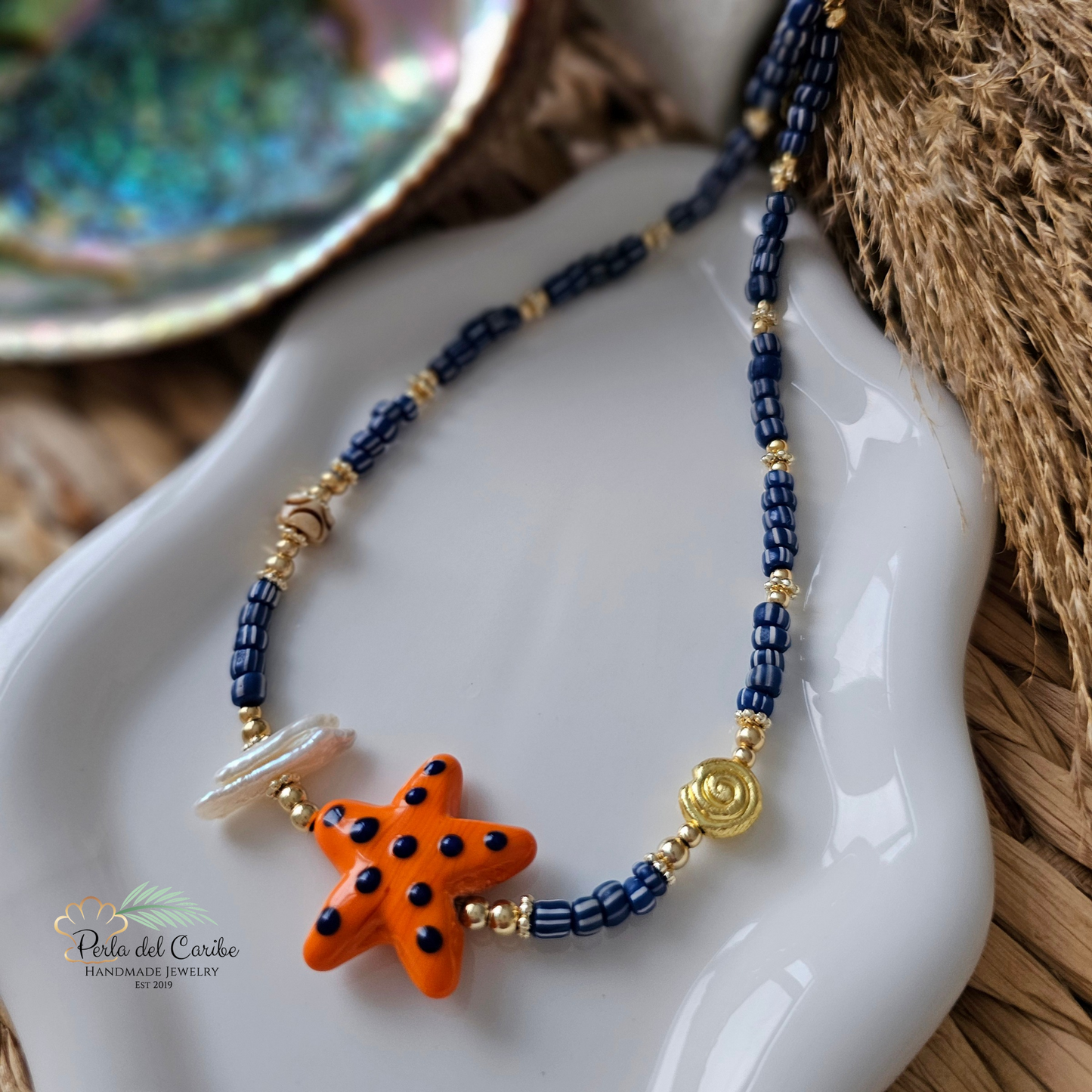 Murano Star Necklace