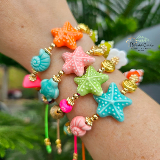 Ceramic Starfish Bracelet