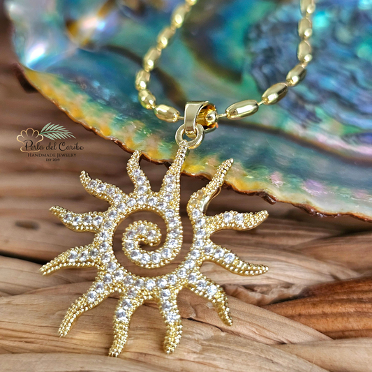 Zirconia Sun Chain