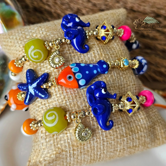 Seahorse/ Fish Bracelet