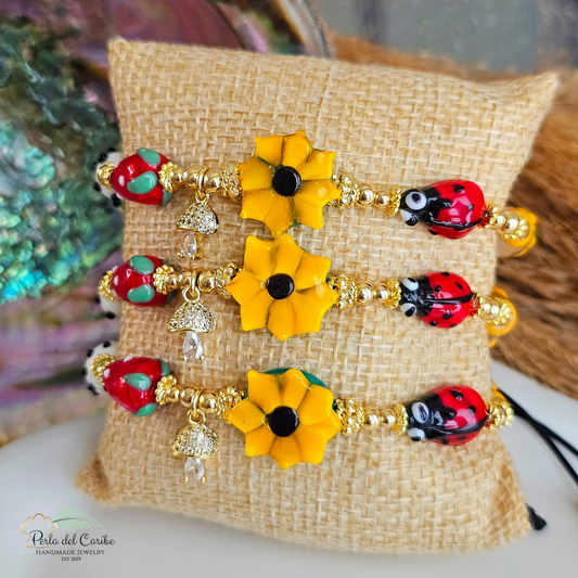 Sunflower Garden Bracelet