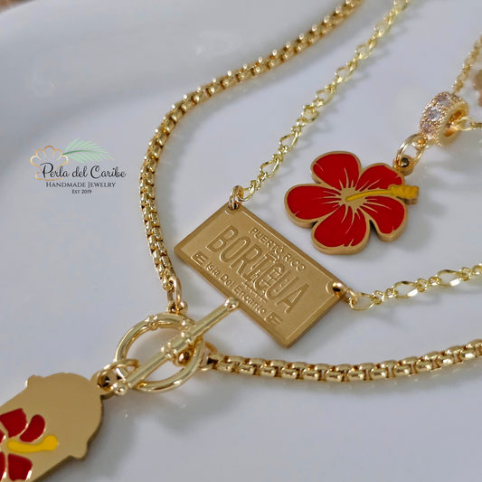 Tablilla Boricua Chain
