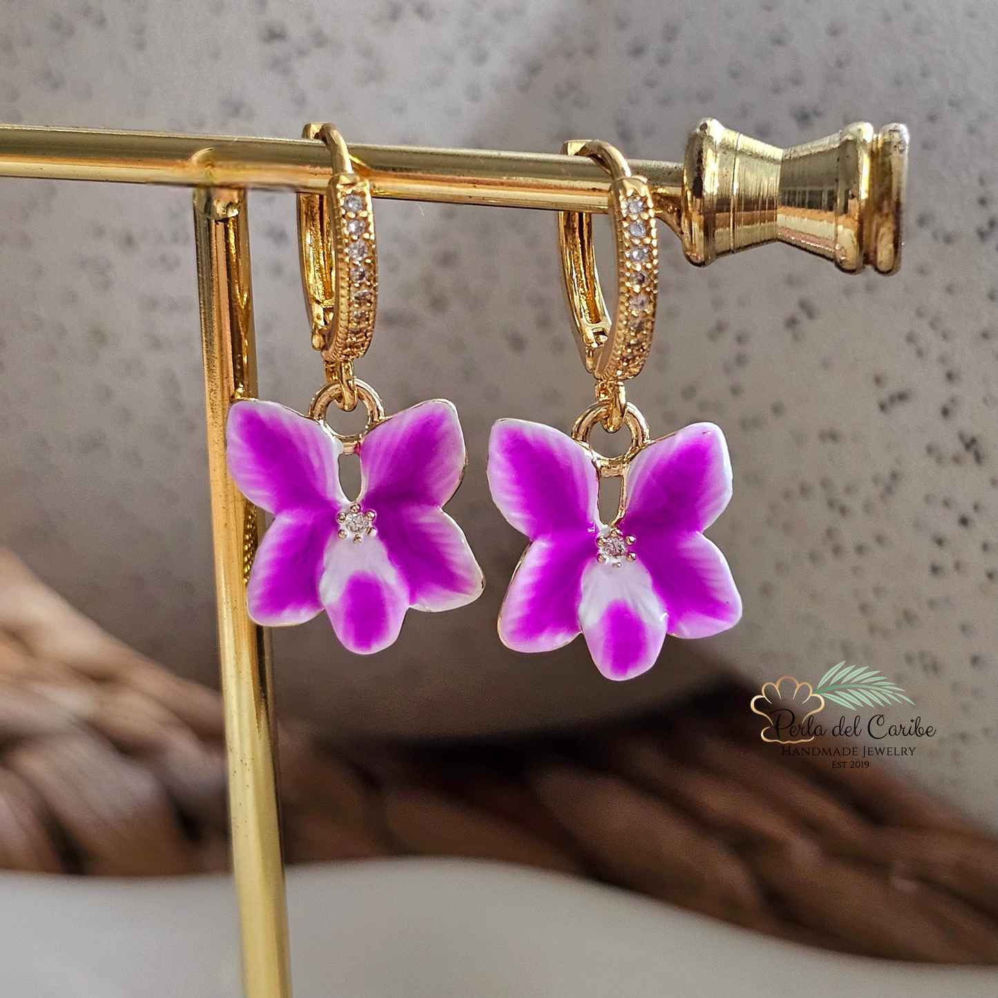 Mini Orchid Hoops