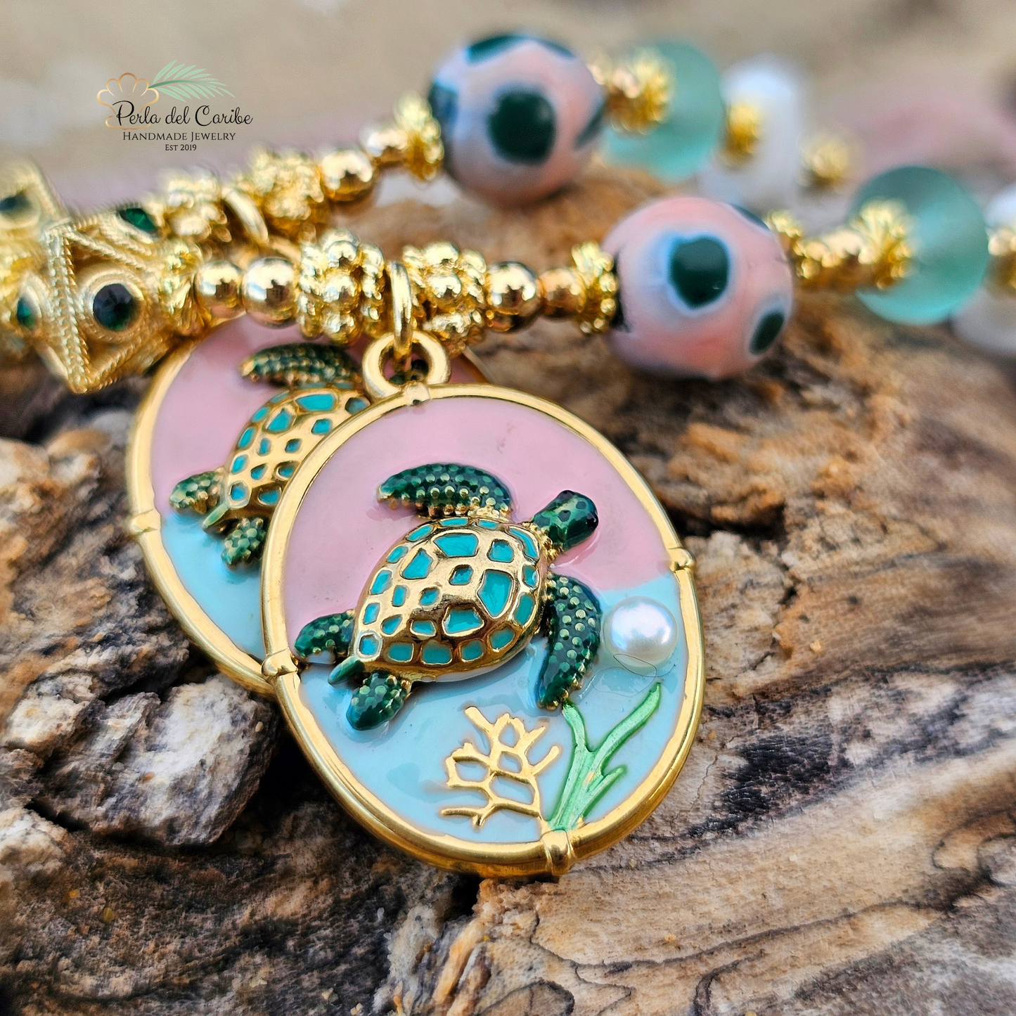 Vintage Turtle Necklace