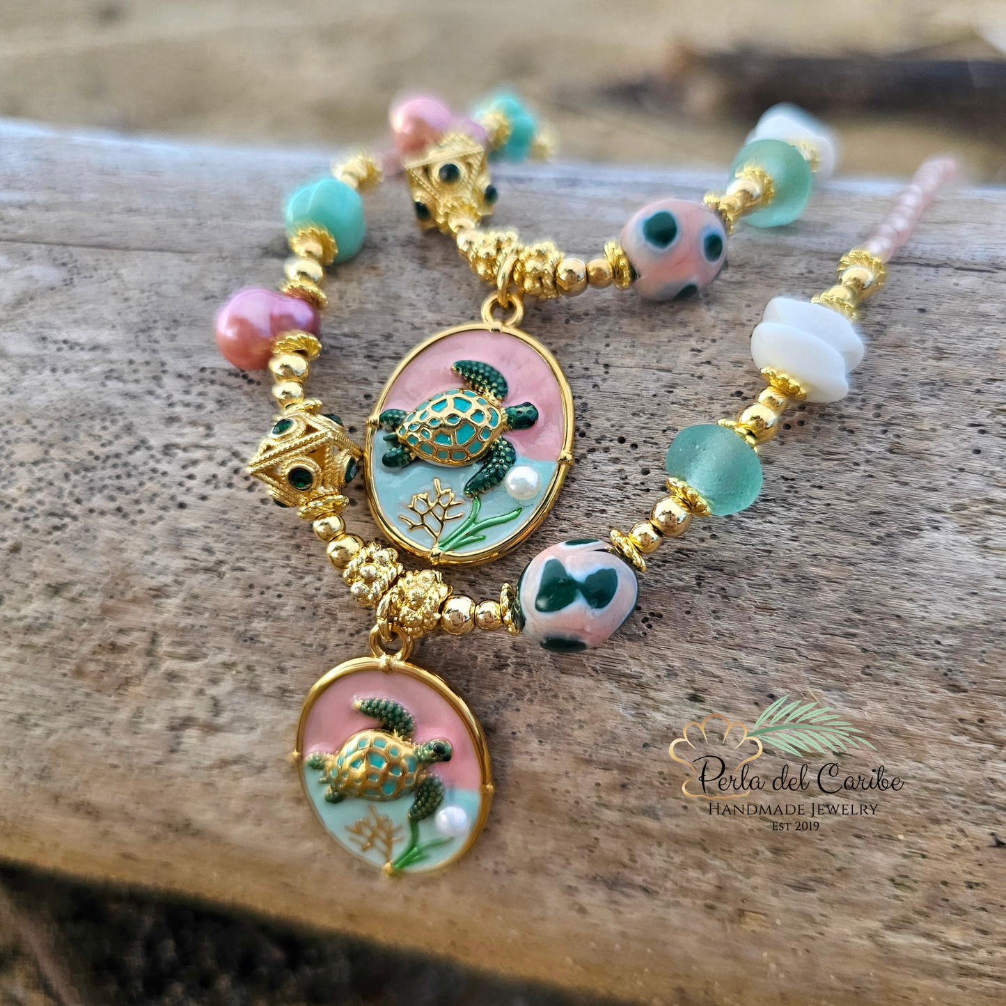 Vintage Turtle Necklace