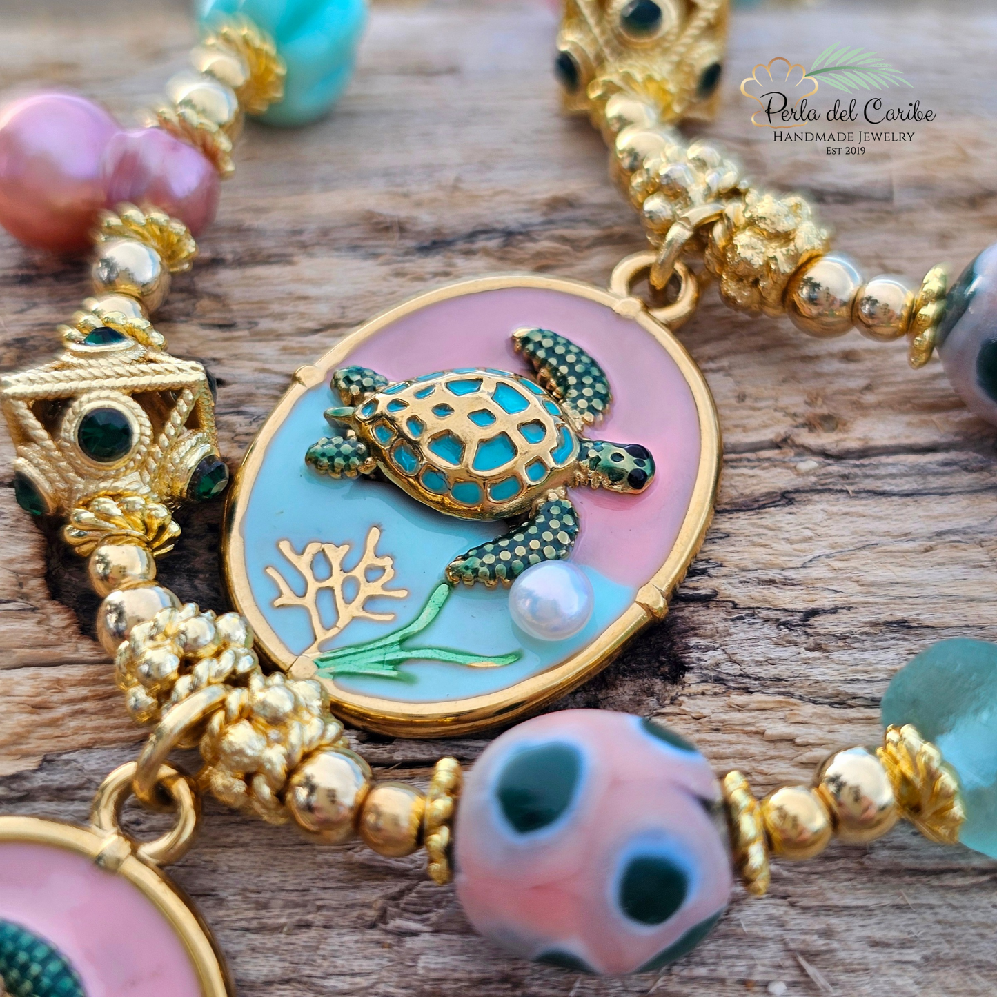 Vintage Turtle Necklace