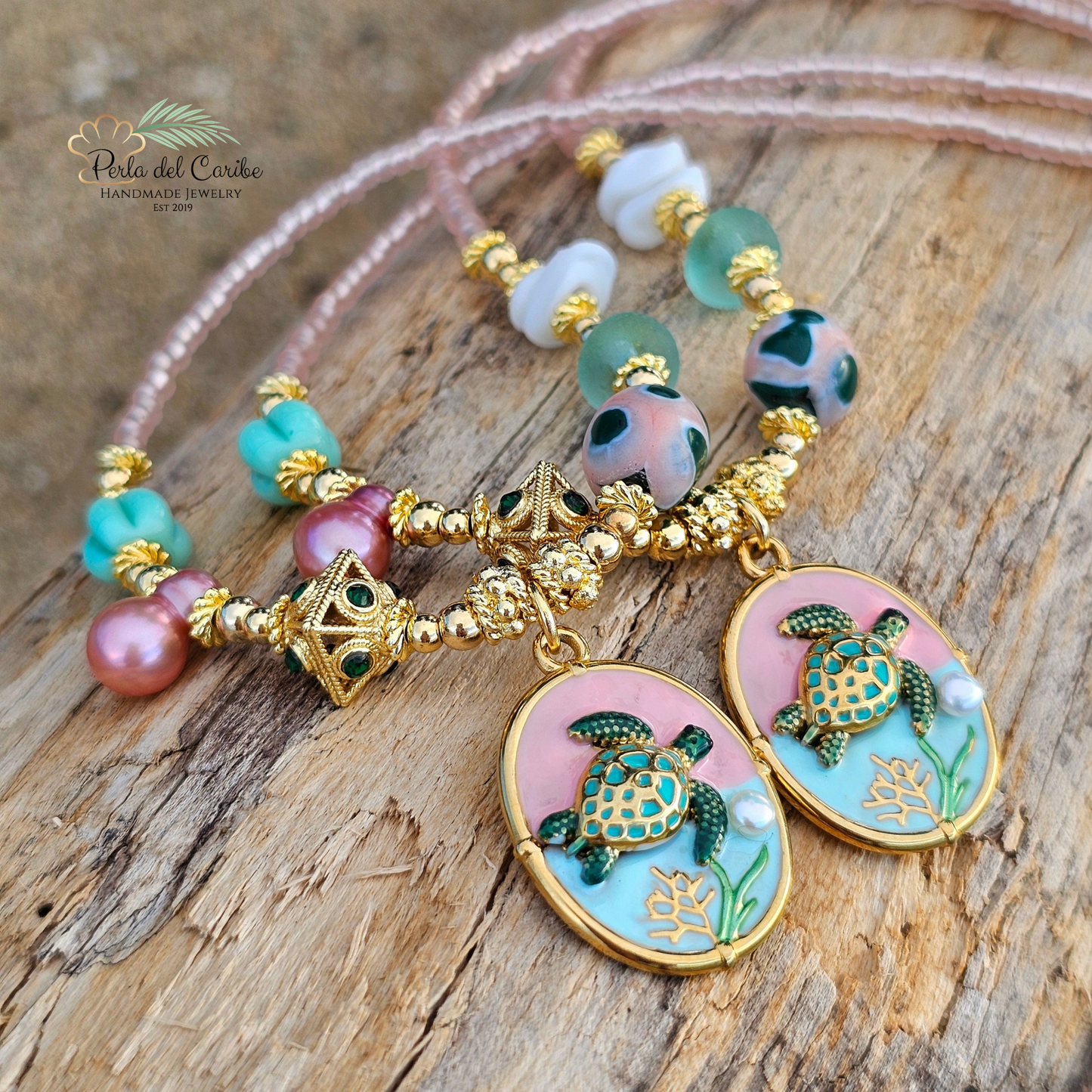 Vintage Turtle Necklace