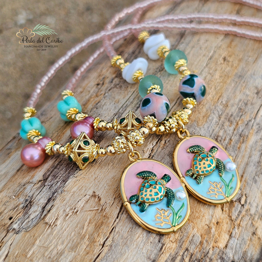 Vintage Turtle Necklace