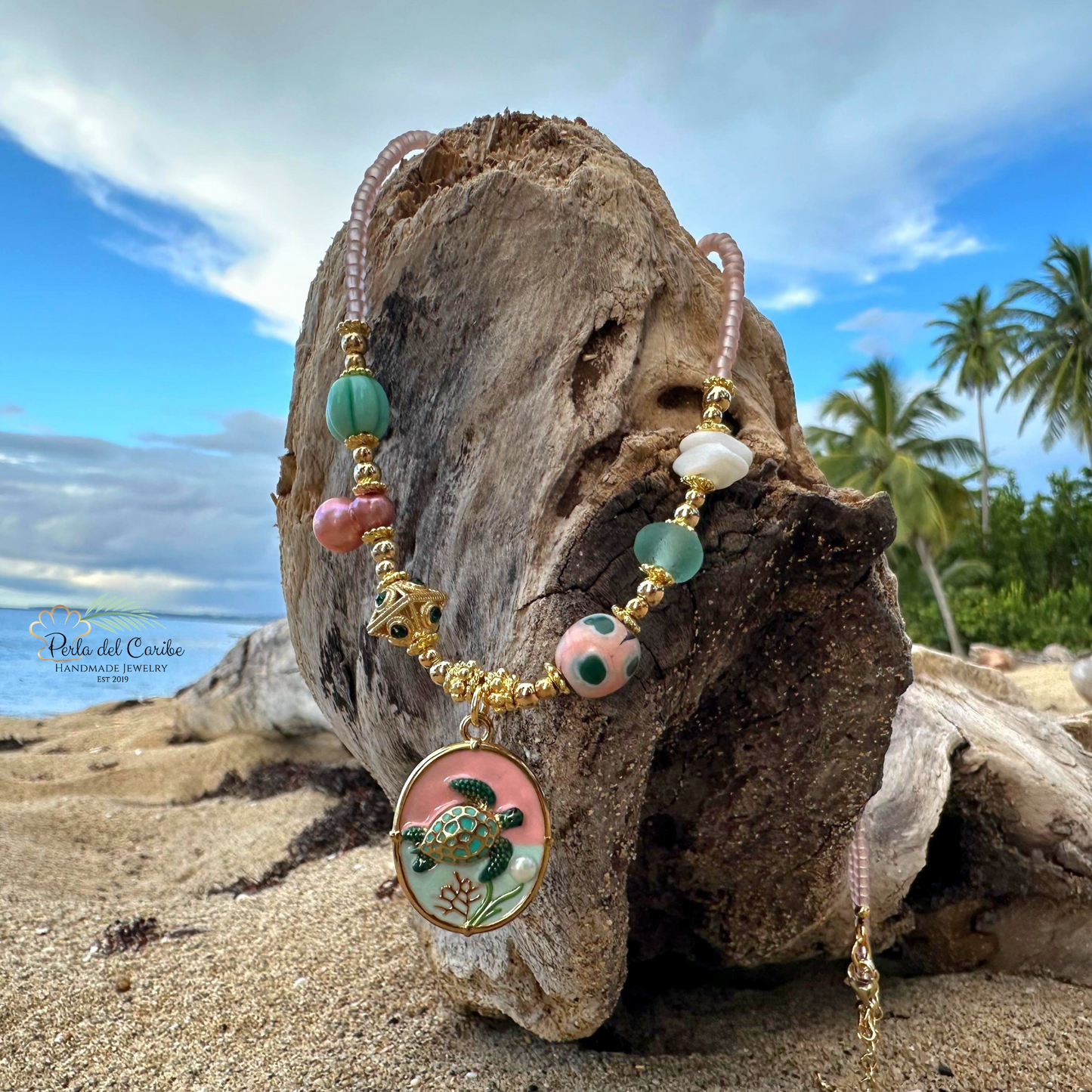 Vintage Turtle Necklace