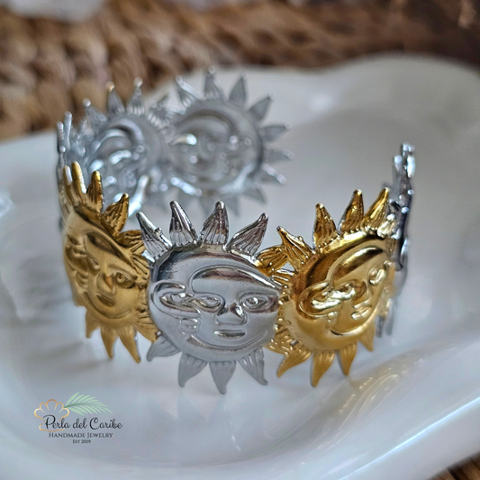 Eclipse Two Tone Bangle