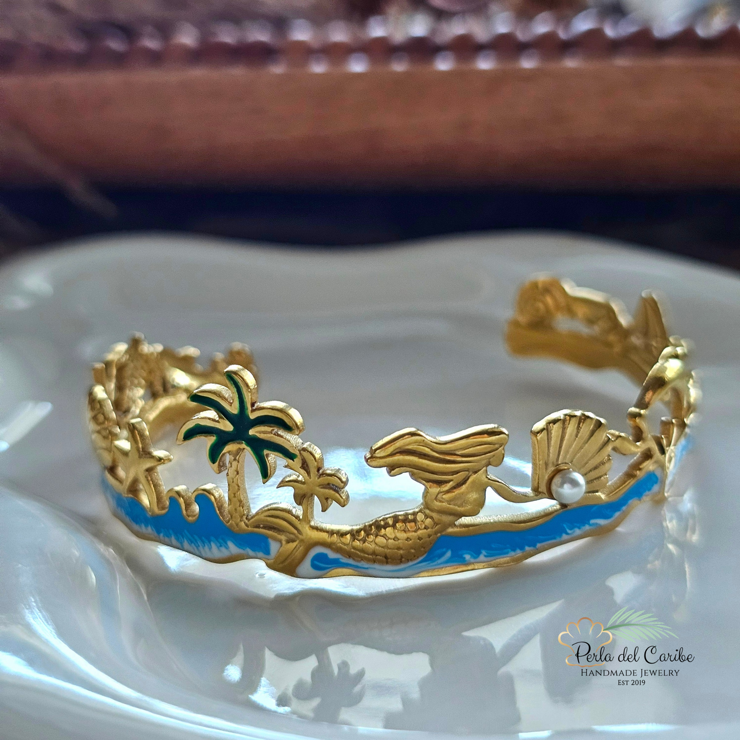Mermaid Paradise Adjustable Bangle