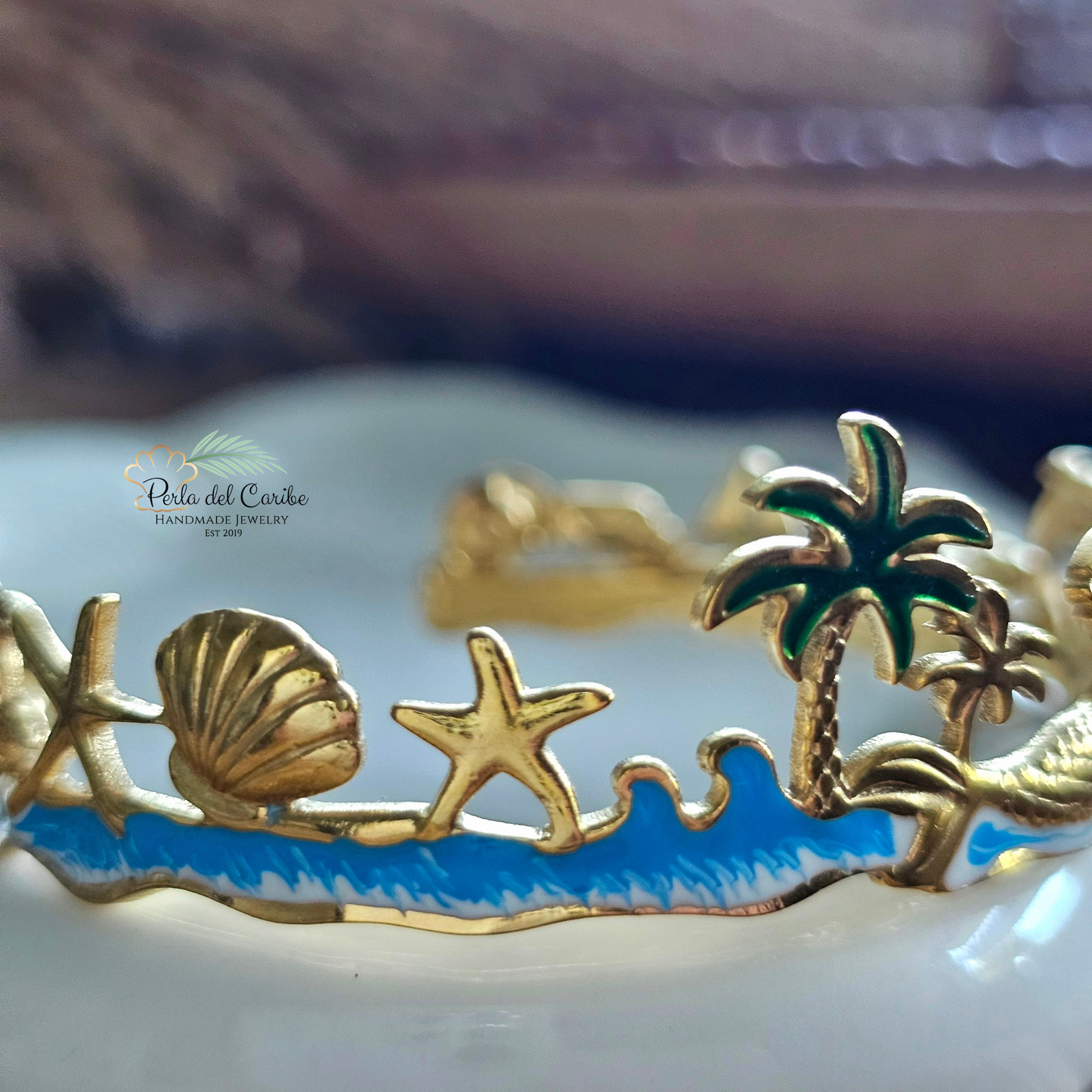 Mermaid Paradise Adjustable Bangle