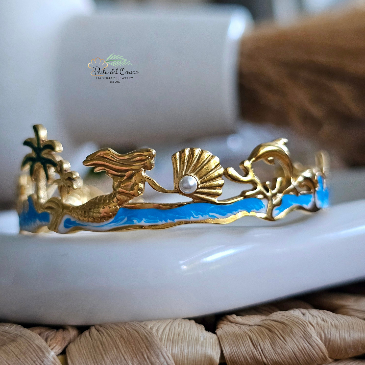 Mermaid Paradise Adjustable Bangle