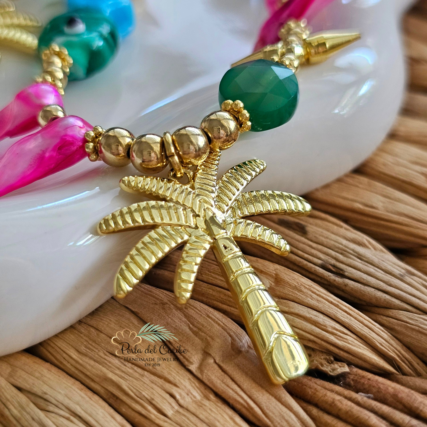 Palma Dorada Pearl Necklace