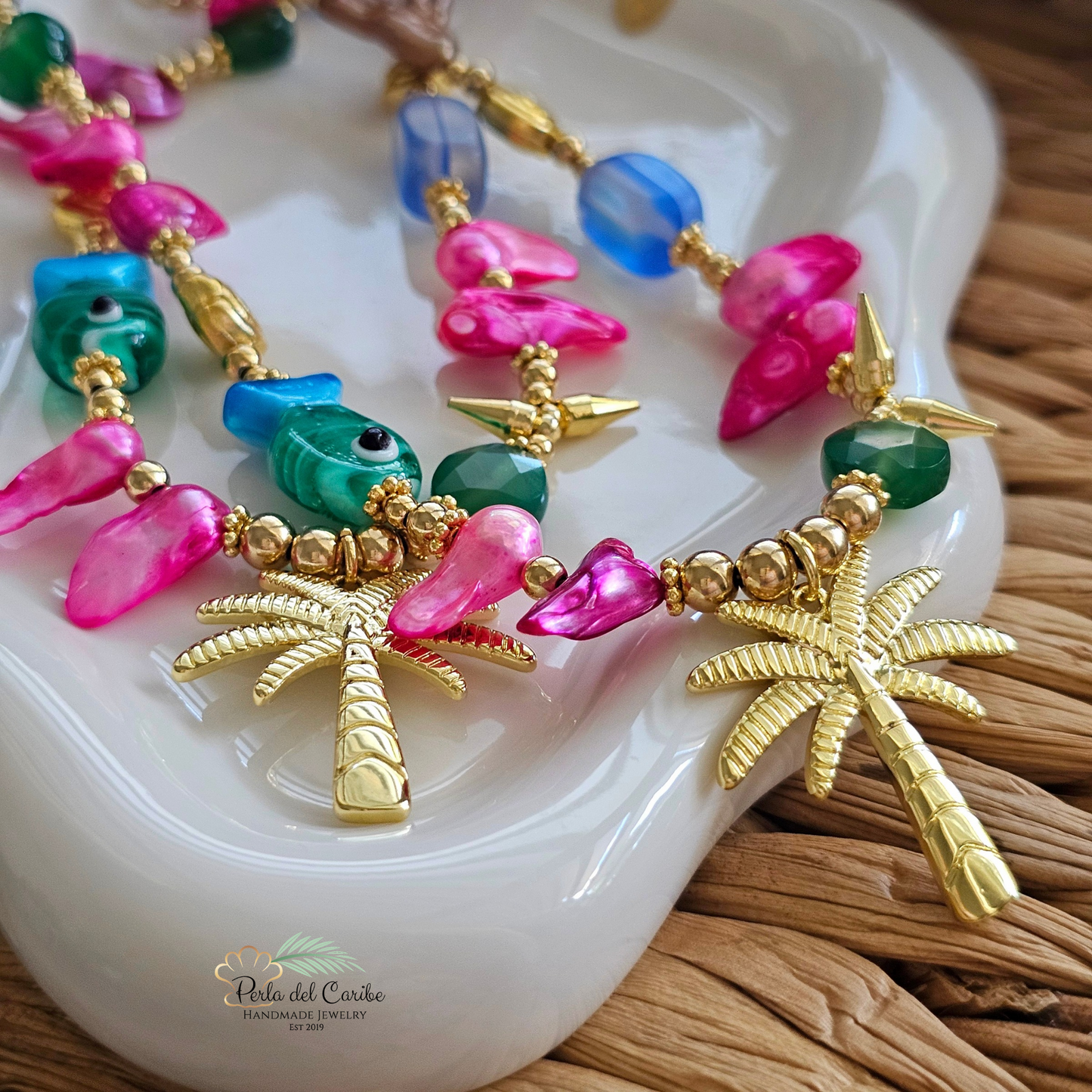 Palma Dorada Pearl Necklace