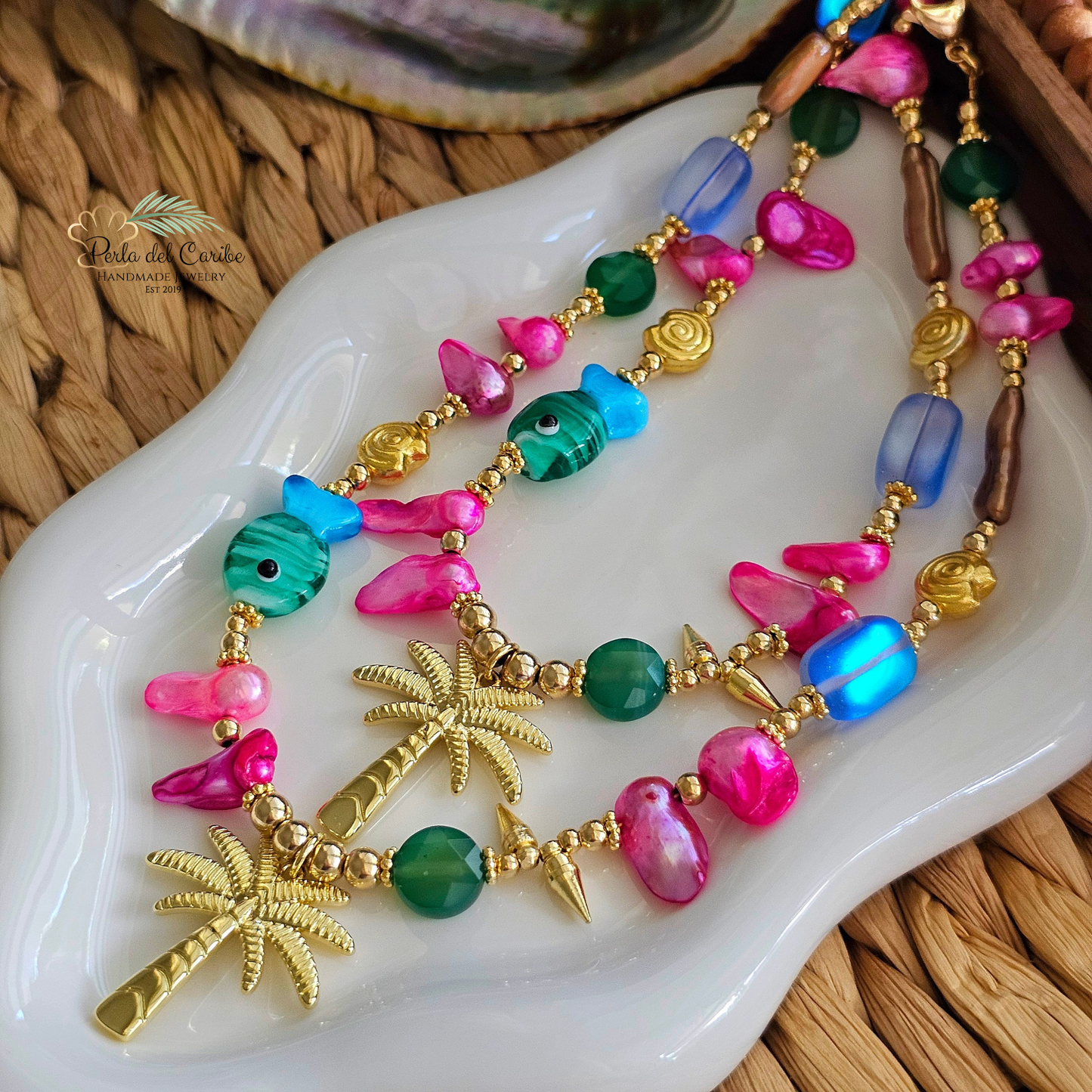 Palma Dorada Pearl Necklace