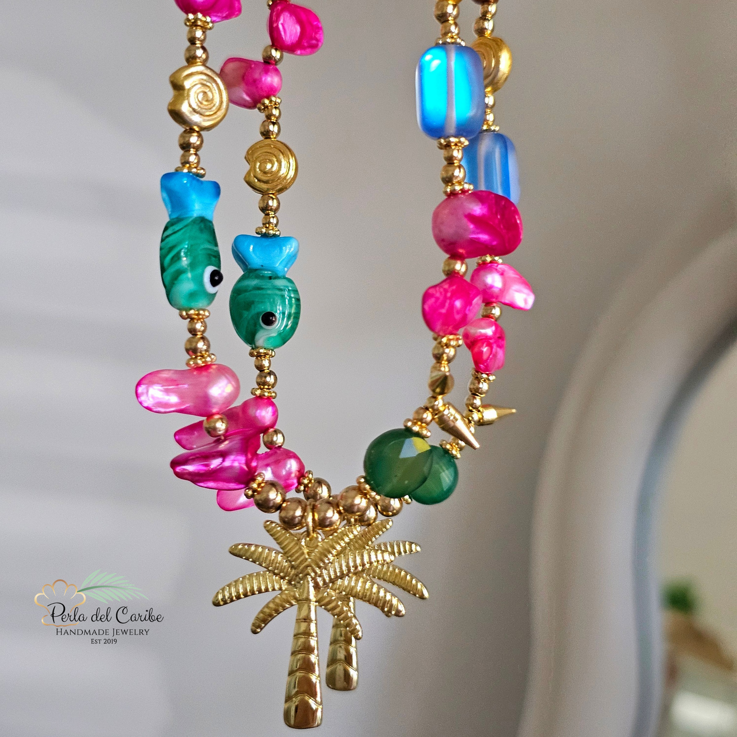 Palma Dorada Pearl Necklace