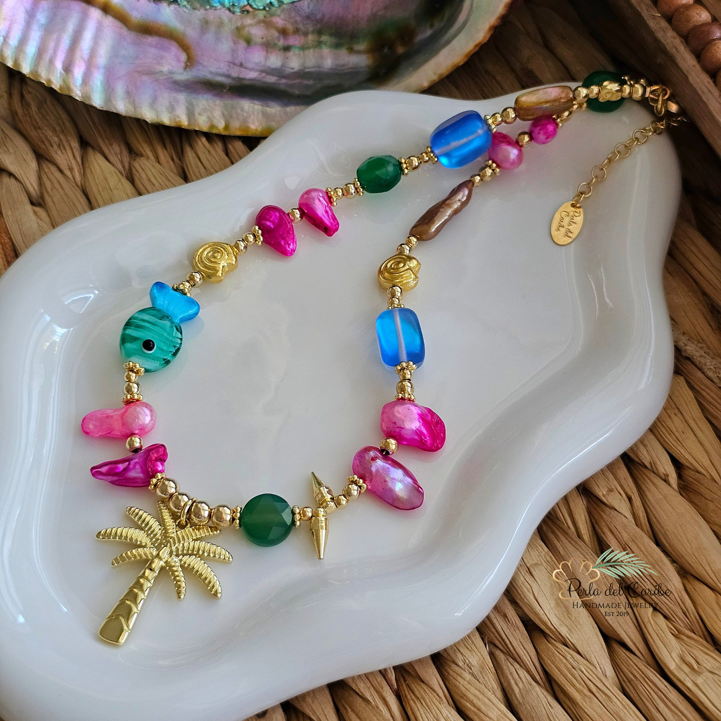 Palma Dorada Pearl Necklace