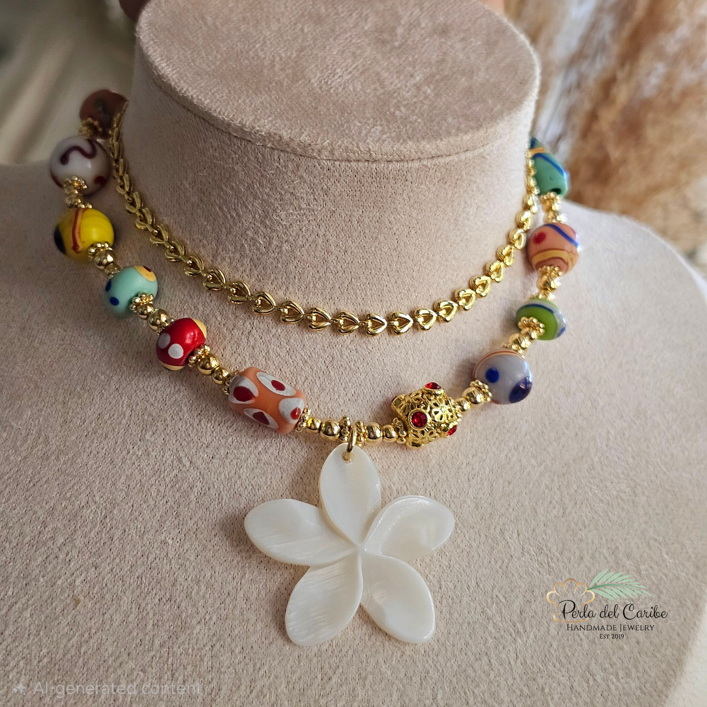 Plumeria Necklace