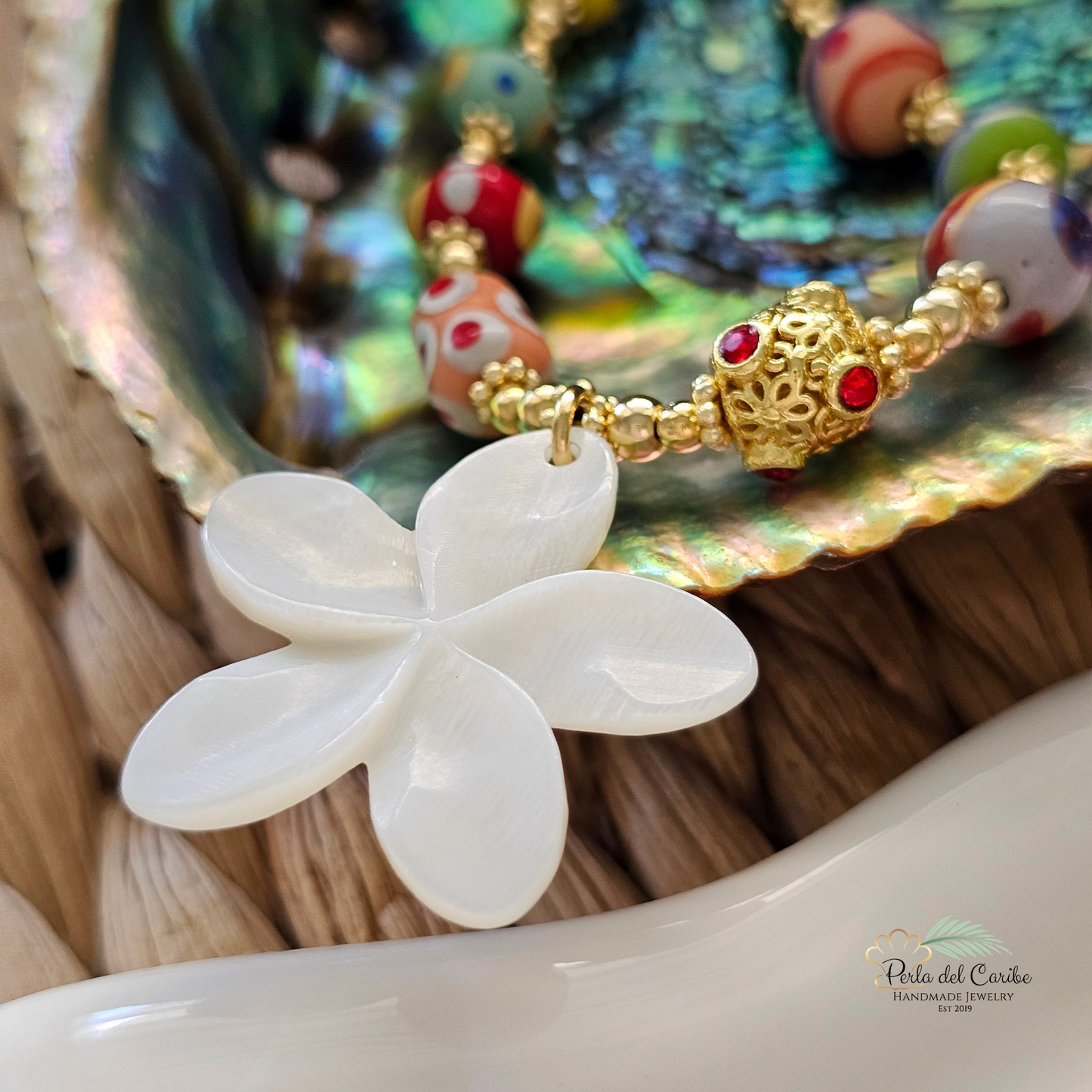 Plumeria Necklace