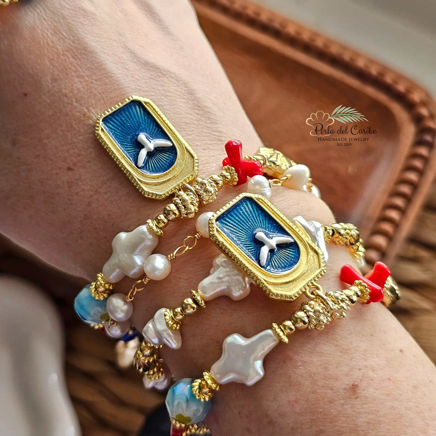 Espíritu Santo Millefiori Bracelet