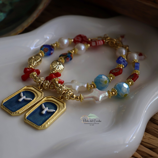 Espíritu Santo Millefiori Bracelet