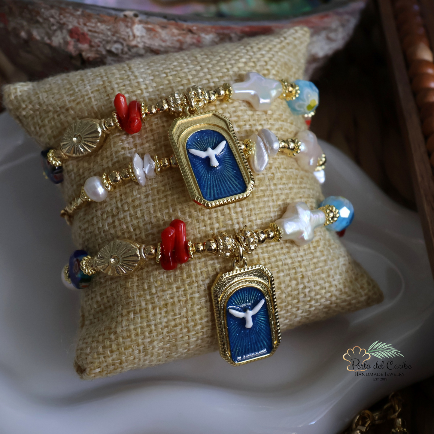 Espíritu Santo Millefiori Bracelet