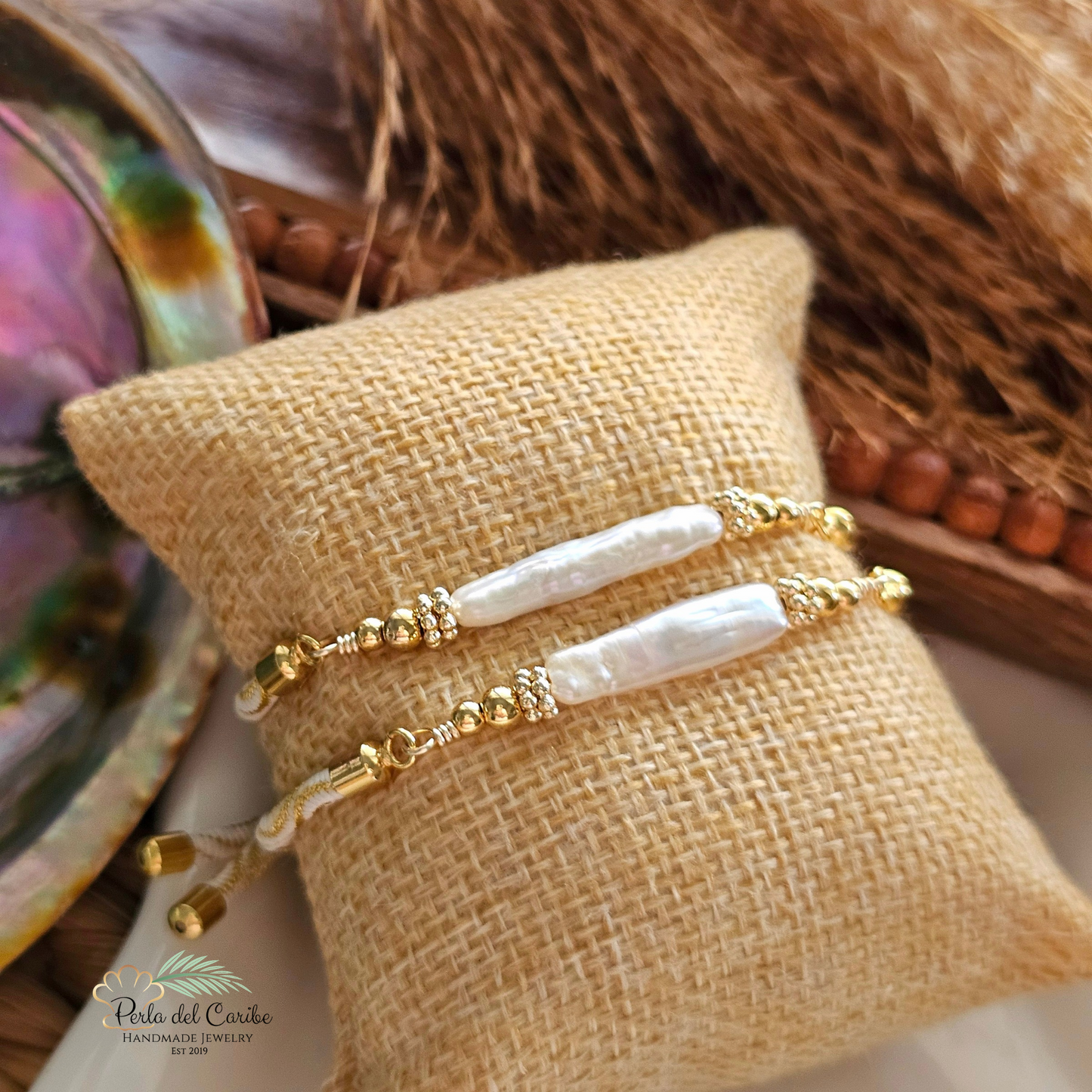Pearl Adjustable Bracelet