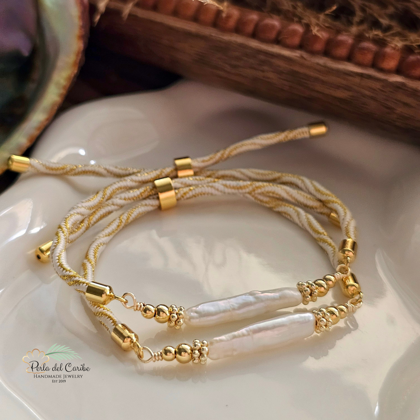 Pearl Adjustable Bracelet