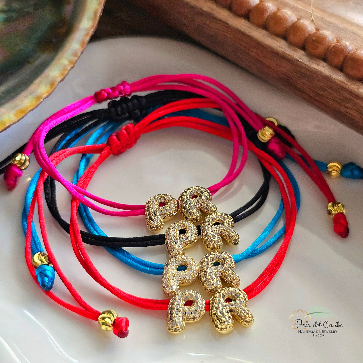 P.R. Adjustable Cord Bracelet