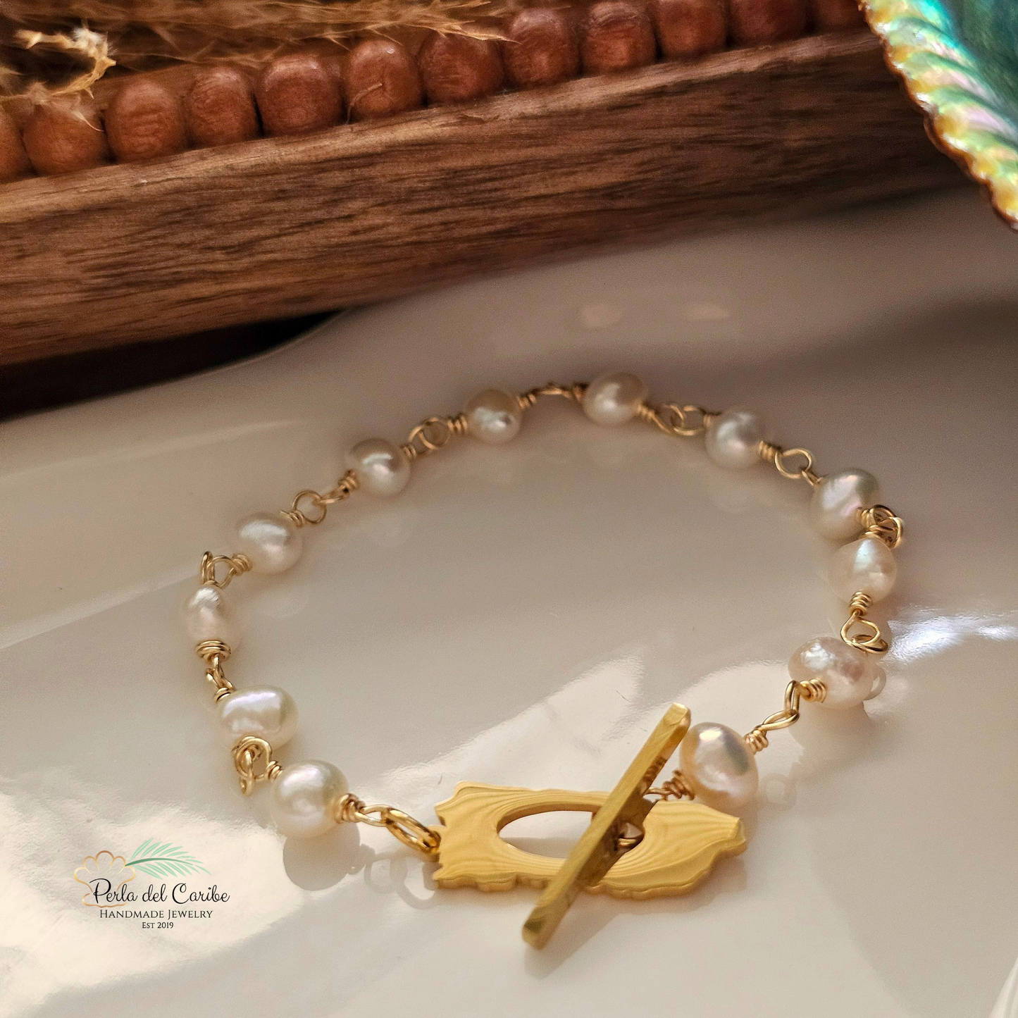 Puerto Rico Map Wired Bracelet