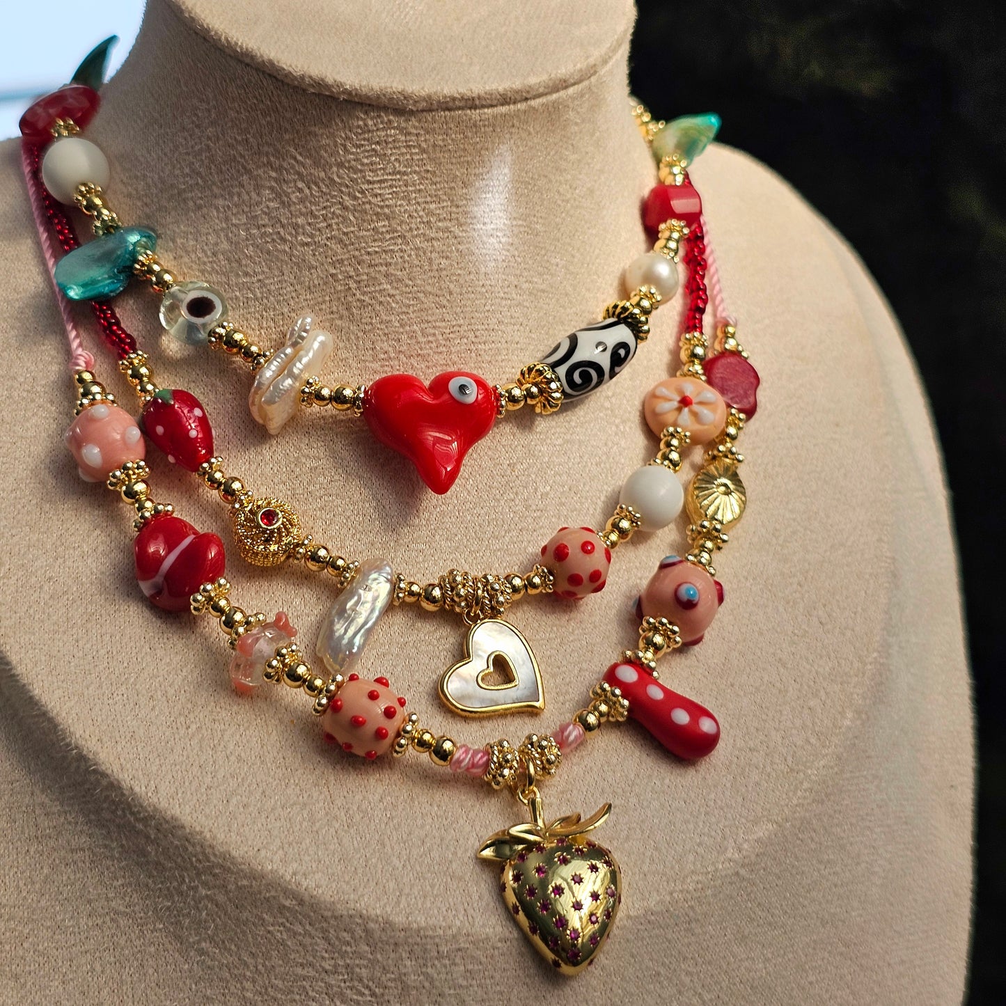 Evil Heart Necklace