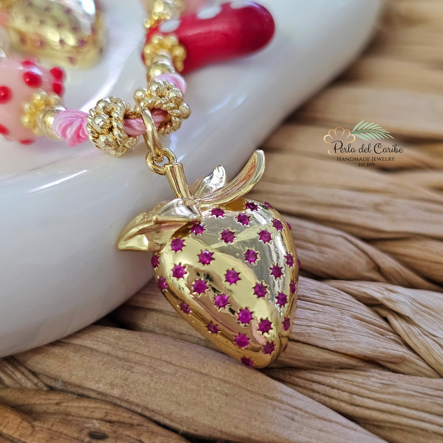 Berry Murano Cord Necklaces