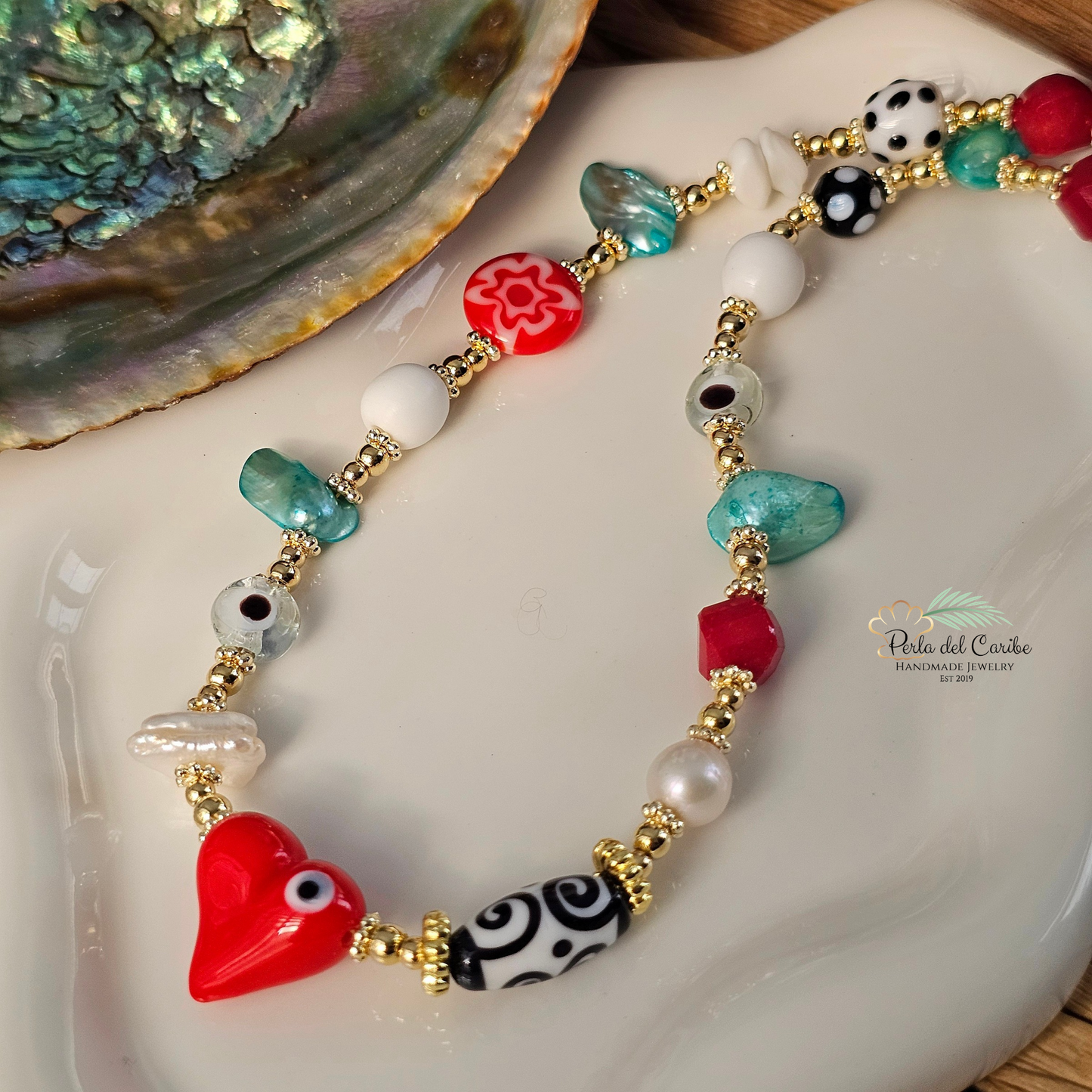Evil Heart Necklace
