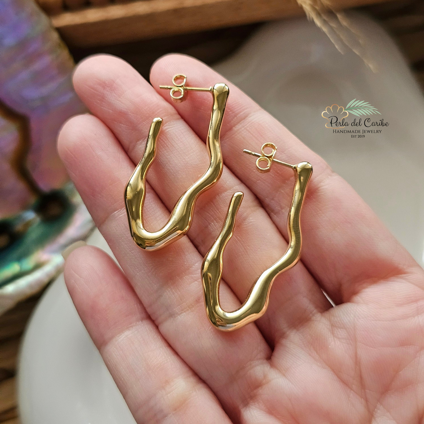 Wave Earrings