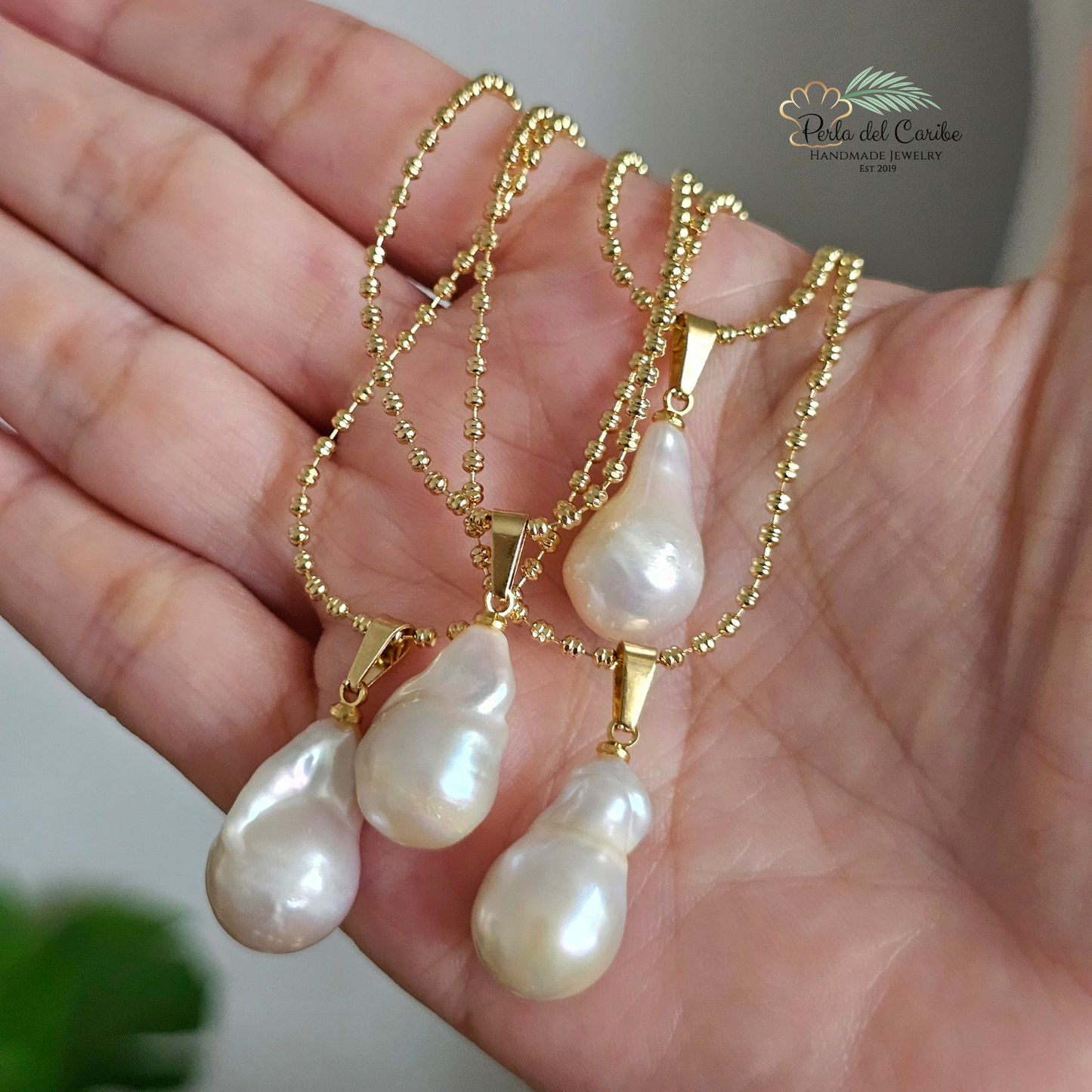 Baroque Pearl Chain