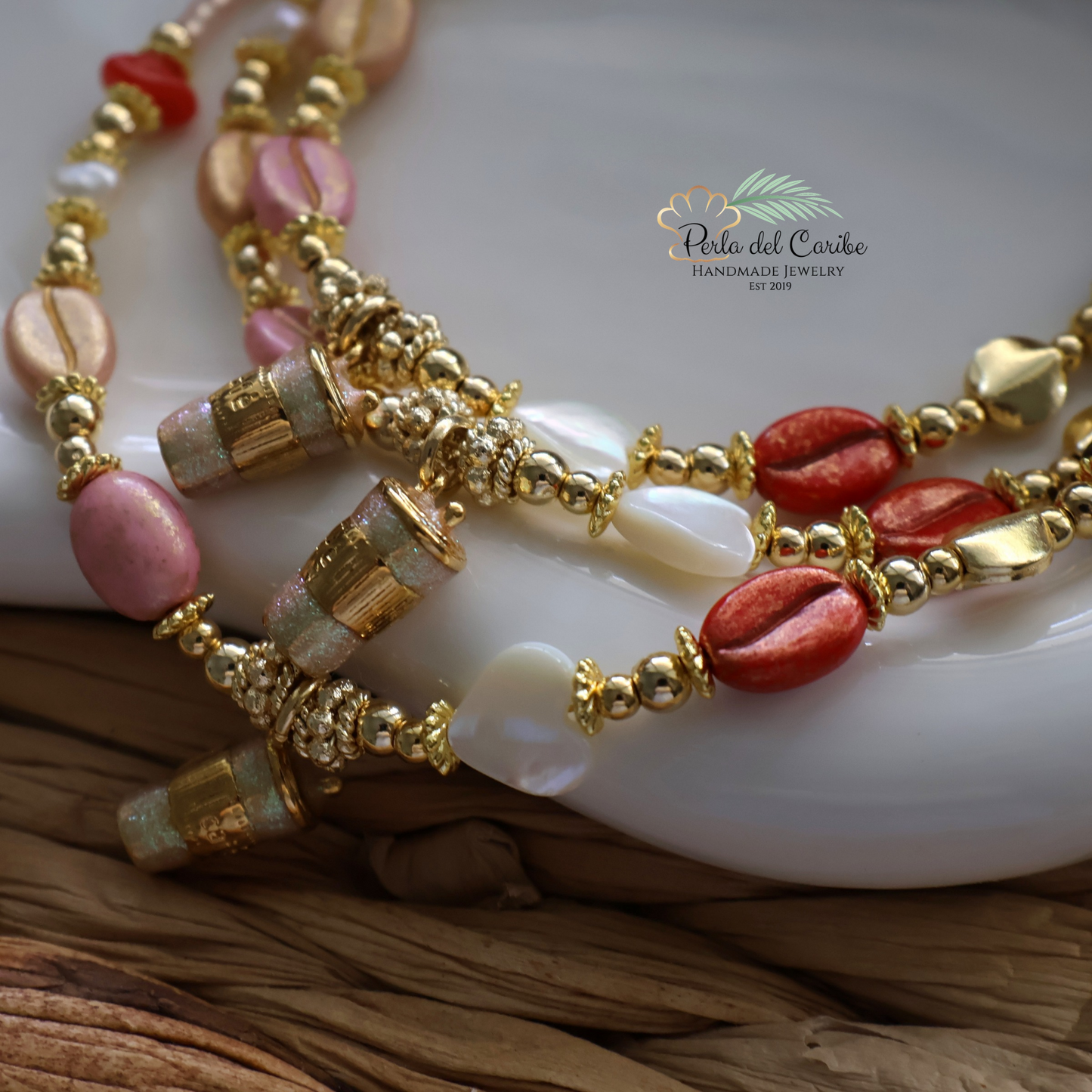 Glitter Latte Necklace