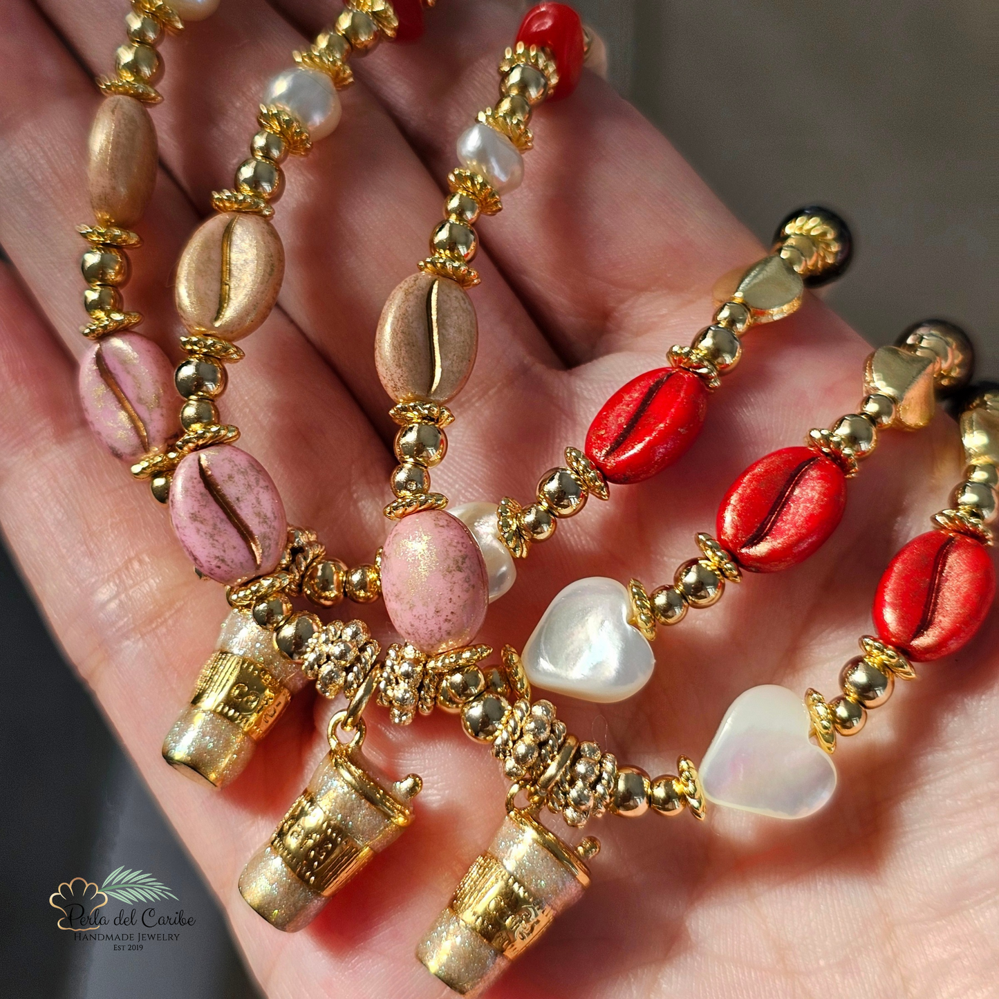 Glitter Latte Necklace