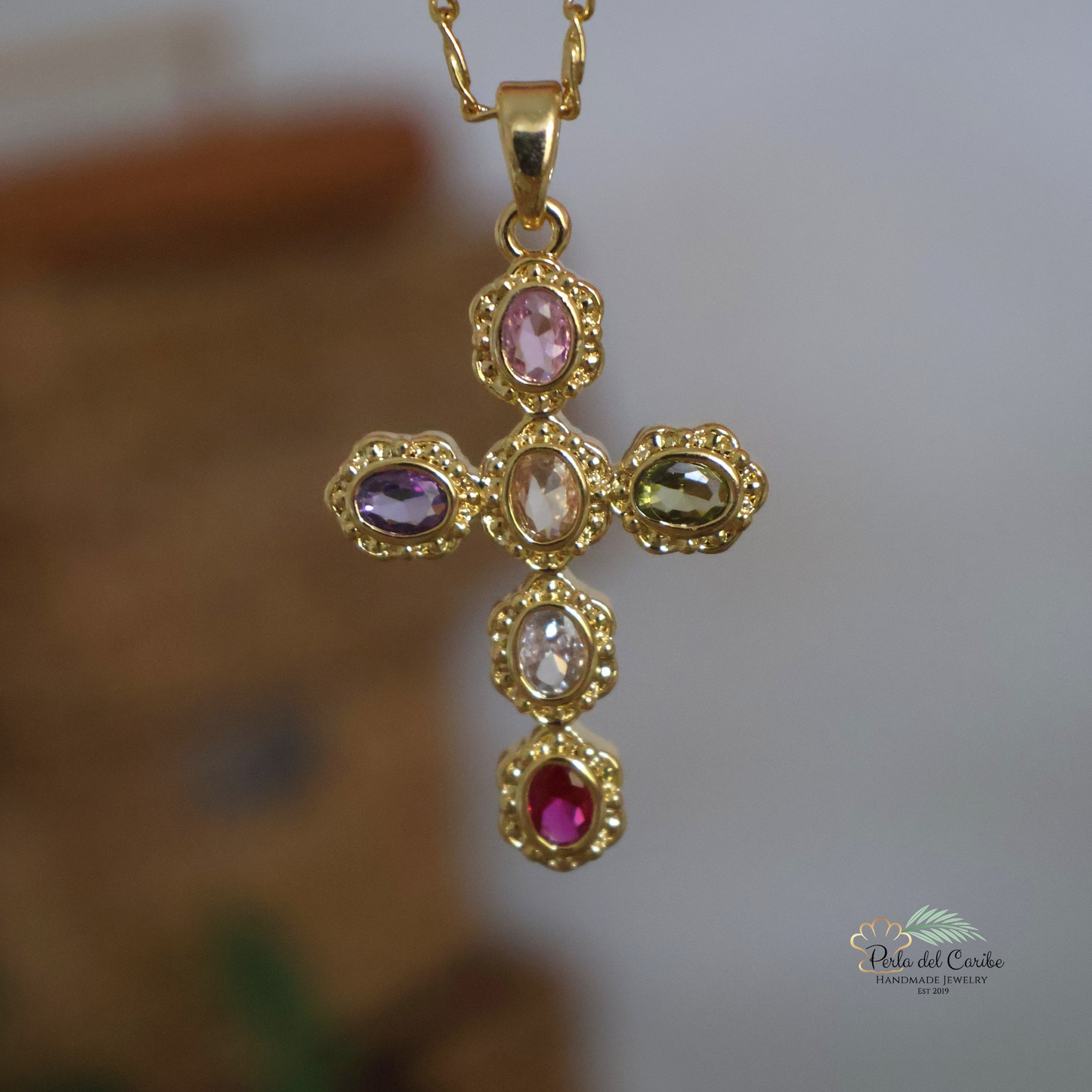 Cross Multicolor Chain