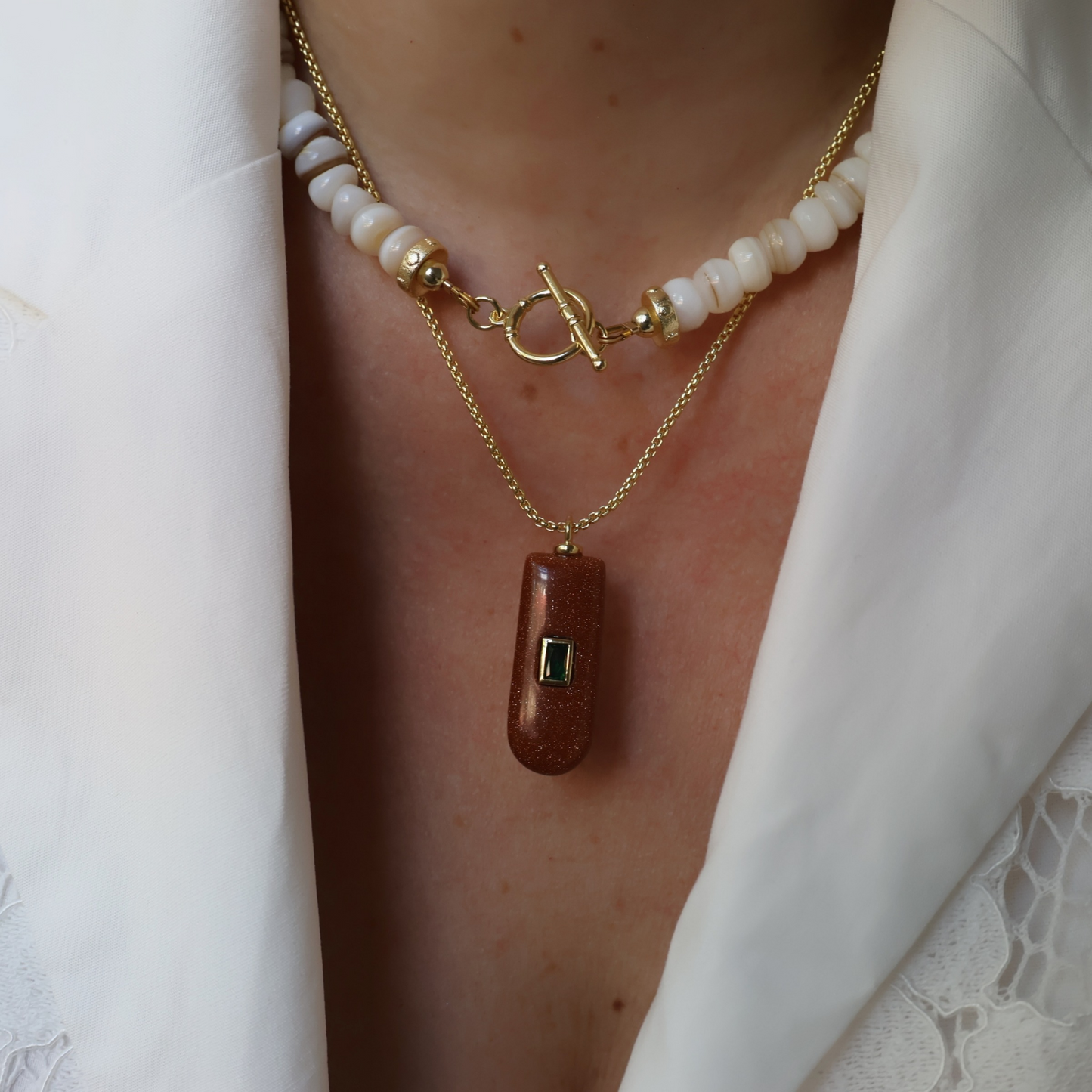 Goldstone Adjustable Chain