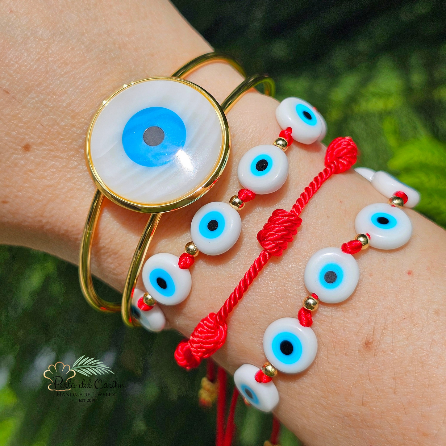 Red Cord Turkish Eye Bracelet