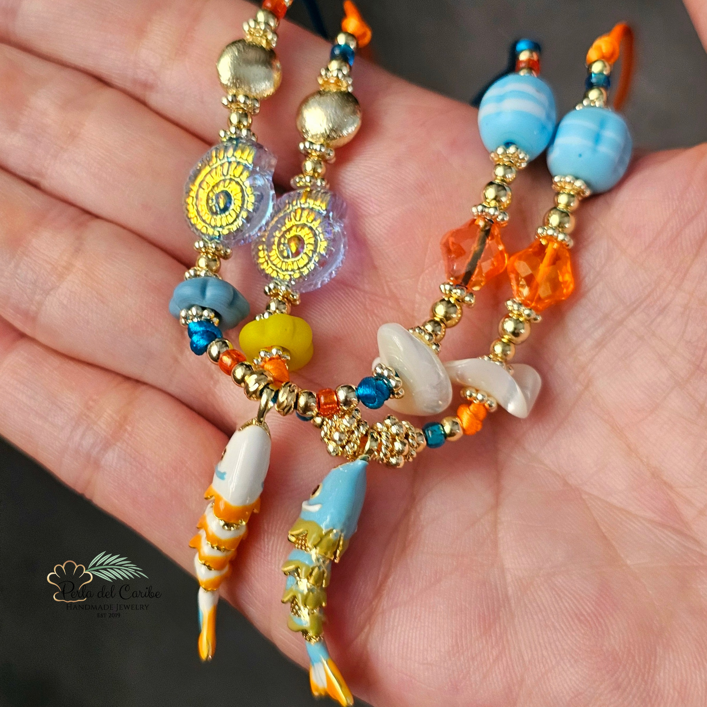 Fishy Cord Necklace