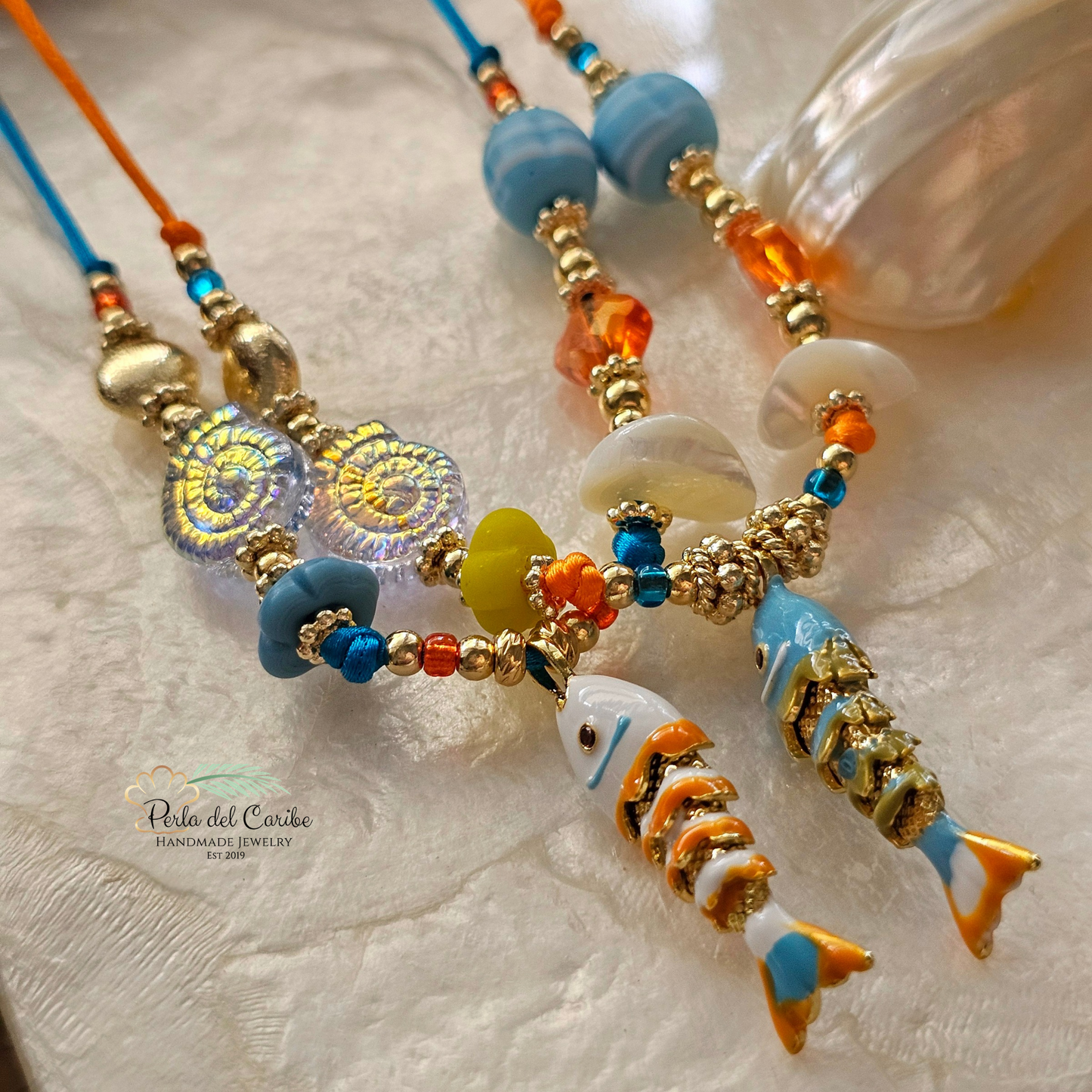 Fishy Cord Necklace