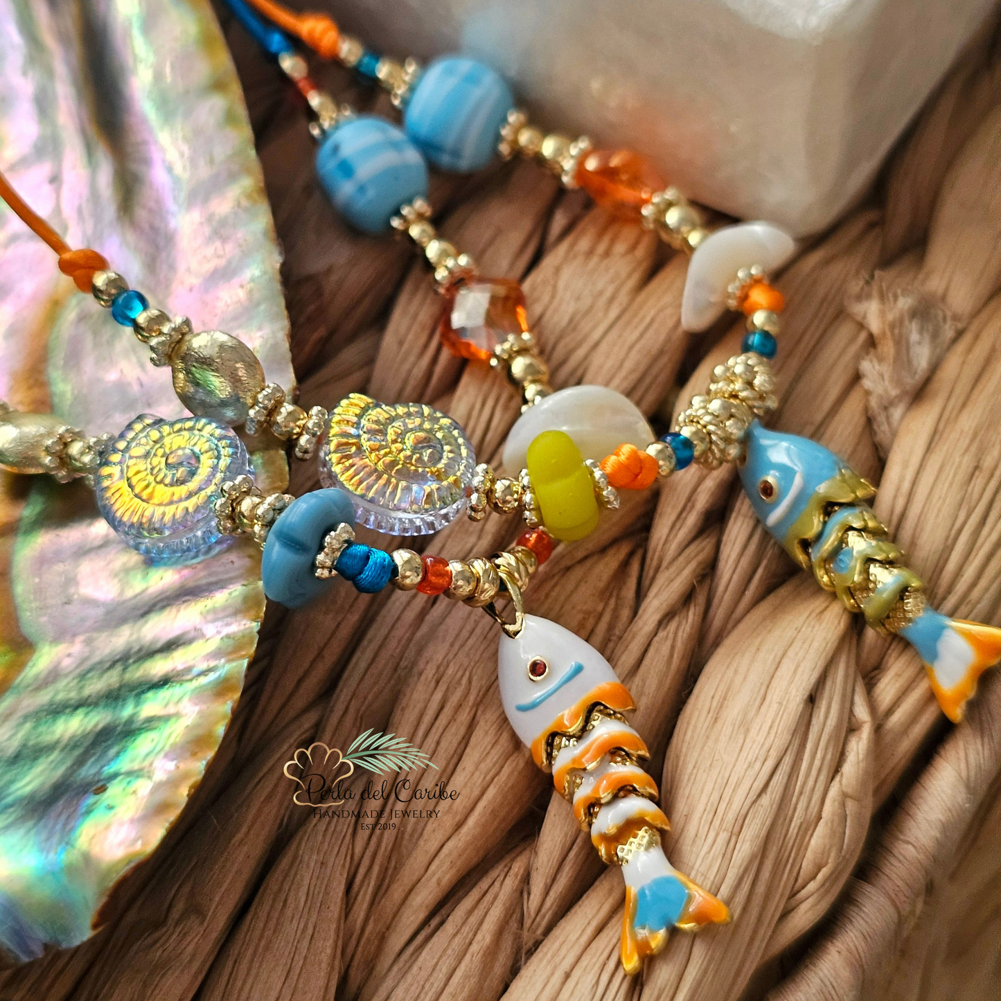 Fishy Cord Necklace