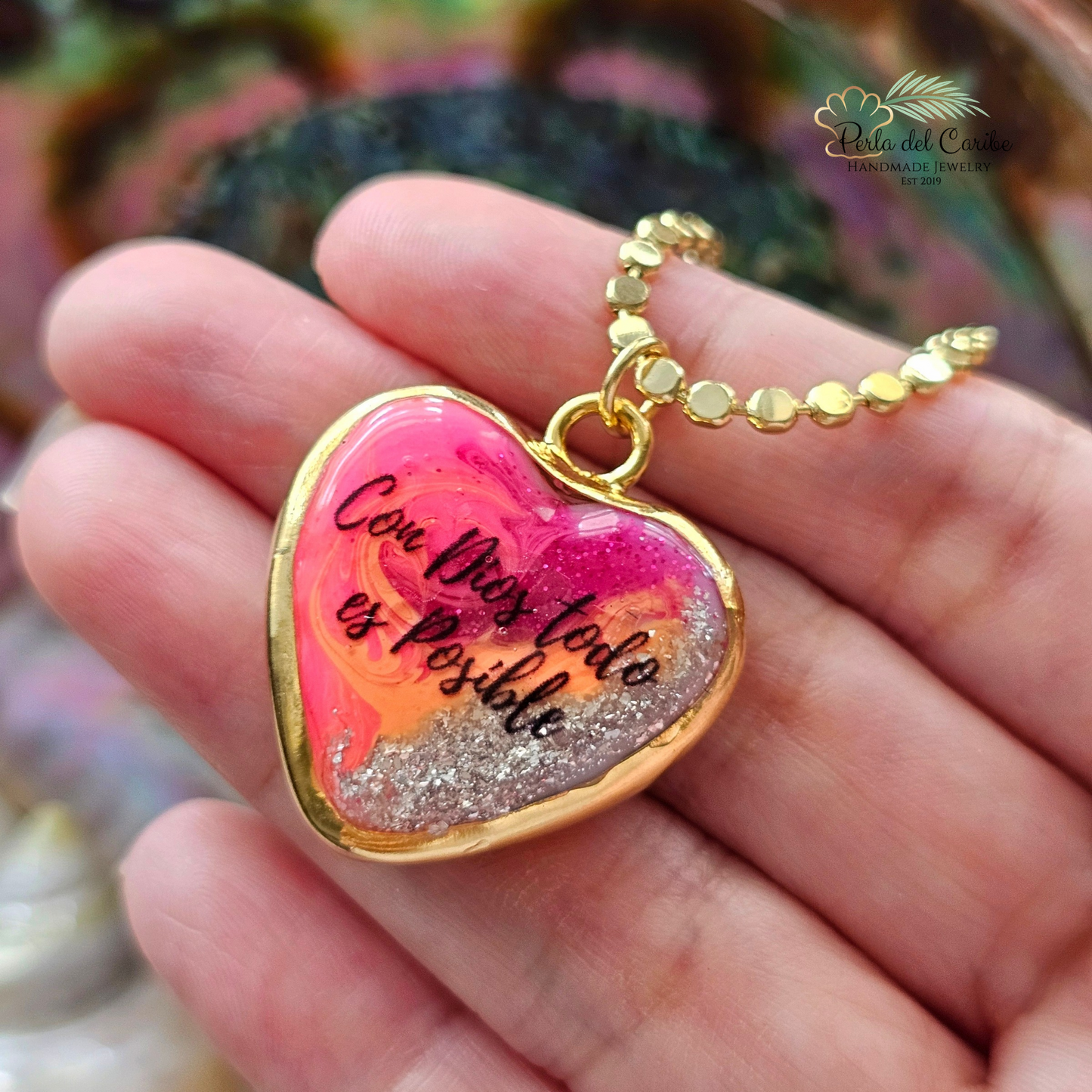 Cartagena Heart Chain (Murano)