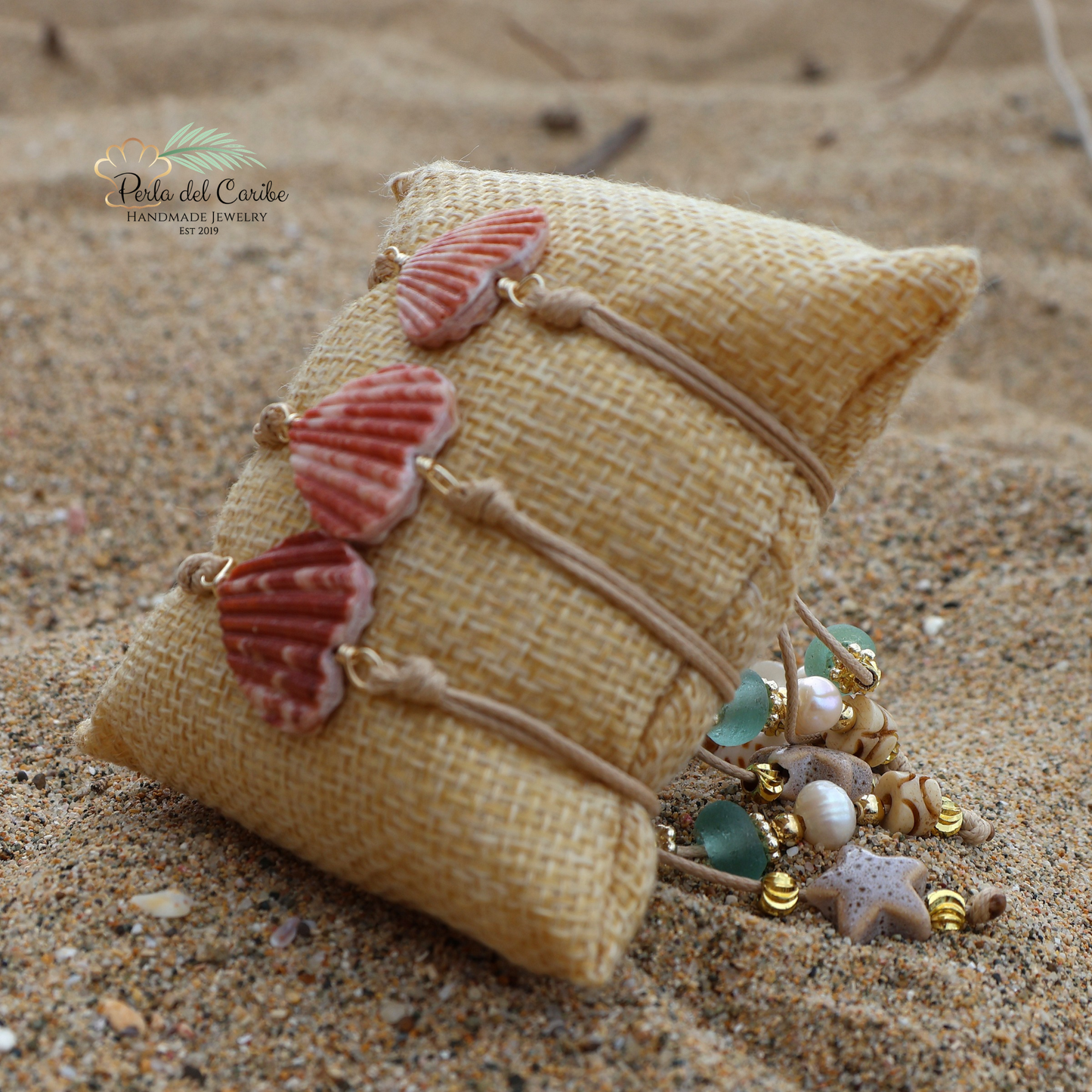 Sandy Beach Adjustable Bracelet